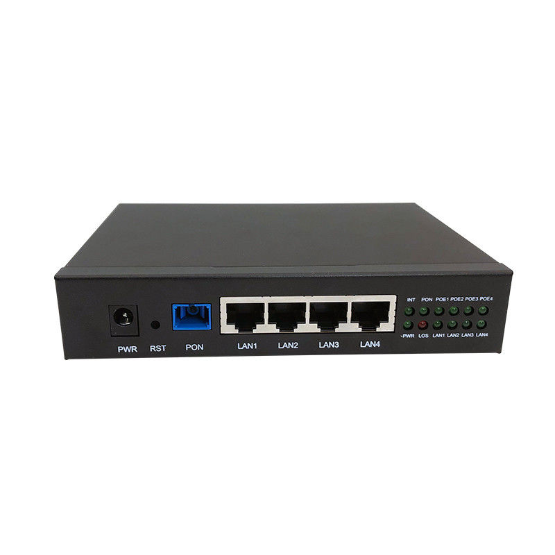 4GE PoE / PoE+ GPON ONU Ironshell UPC ONT Web Telnet OMCI Manage